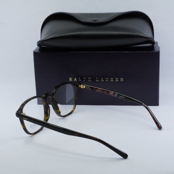 Polo Ralph Laurent PH2254F 5003 Rectangle Eyeglasses - Shiny Dark Havana 51mm - Picture 8 of 8